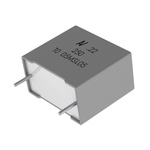 KEMET R60 Polyester Film Capacitor, 40 V ac, 63 V dc, ±5%, 3.3μF, Through Hole