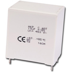 KEMET C4AT Polypropylene Film Capacitor, 400 V ac, 700 V dc, ±5%, 10μF, Through Hole