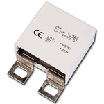 KEMET C4BS Polypropylene Film Capacitor, 1 kV dc, 600 V ac, ±5%, 2μF, Solder Lug