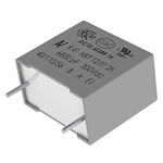 KEMET R41 Polypropylene Film Capacitor, 300V ac, ±10%, 100nF, Through Hole