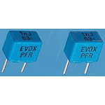 KEMET PFR510 Polypropylene Film Capacitor, 40 V ac, 63 V dc, ±5%, 4.7nF, Through Hole