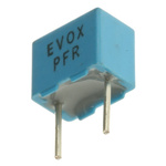 KEMET PFR510 Polypropylene Film Capacitor, 250 V ac, 630 V dc, ±5%, 1nF, Through Hole