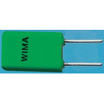 WIMA FKP2 Polypropylene Film Capacitor, 63 V ac, 100 V dc, ±5%, 2.2nF, Through Hole
