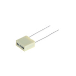 KEMET R82 Polyester Film Capacitor, 200 V ac, 400 V dc, ±5%, 10nF, Through Hole