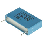 KEMET PHE426 Metallised Polypropylene Film Capacitor, 160 V ac, 250 V dc, ±5%, 1μF, Through Hole