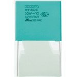 KEMET PHE850 Metallised Polypropylene Film Capacitor, 1.25 kV dc, 300 V ac, ±20%, 33nF, Through Hole
