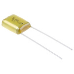 Nichicon YX Polyester Film Capacitor, 100V dc, ±10%, 100nF, Radial