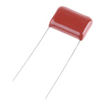 Nichicon XK Polyester Film Capacitor, 250 V ac, 630 V dc, ±10%, 100nF, Through Hole