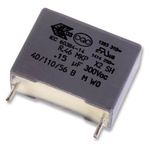 KEMET R46 Metallised Polypropylene Film Capacitor, 310V ac, ±10%, 220nF, Through Hole