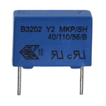 EPCOS B32021 Metallised Polypropylene Film Capacitor, 1.5 kV dc, 300 V ac, ±20%, 10nF, Through Hole