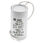 Ducati Energia 4.16.10 Polypropylene Film Capacitor, 450V ac, ±5%, 16μF, Plug In
