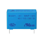 EPCOS B32911 Polypropylene Film Capacitor, 330V ac, ±20%, 22nF, Through Hole