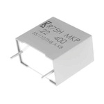 KEMET R75 Polypropylene Capacitor PP, 2kV dc, 5%, 18nF, Through Hole