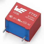 Wurth Elektronik WCAP-FTXX Film Capacitor, 310V ac, ±10%, 4.7μF, Through Hole