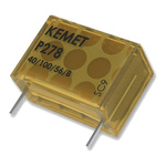 KEMET P278 Paper Capacitor, 480V ac, ±20%, 1nF, Through Hole