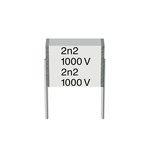 EPCOS B32561 Polyester Film Capacitor, 100V dc, ±10%, 2.2μF