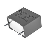 KEMET R75 Polypropylene Capacitor PP, 160V dc, 5%, 100nF, Through Hole