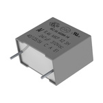 KEMET R46 Polypropylene Film Capacitor, 310V dc, ±10%, 100nF, Through Hole