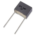 KEMET R75 Metallised Polypropylene Film Capacitor, 250 V ac, 630 V dc, ±5%, 470nF, Through Hole