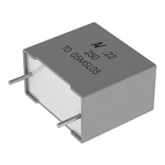 KEMET R60 Polyester Capacitor PET, 30 V ac, 50 V dc, ±10%, 5.6μF, Through Hole