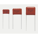 Panasonic ECQE Polyester Film Capacitor, 1.25kV dc, ±10%, 150nF, Through Hole