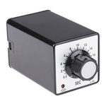 Tempatron DP-NO/NC Timer Relay, ON Delay Energise, 240 V ac 0.5 → 20 s, Plug In Mount