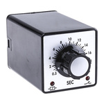 Tempatron DP-NO/NC Timer Relay, ON Delay Energise, 110 V ac 0.5 → 20 s, Plug In Mount