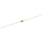 KEMET 100nF Multilayer Ceramic Capacitor MLCC, 50V dc V, ±10% , Axial