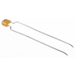 Vishay 1nF Multilayer Ceramic Capacitor MLCC, 50V dc V, ±10% , Through Hole