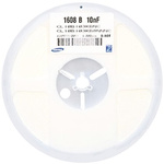 Samsung Electro-Mechanics 100nF Multilayer Ceramic Capacitor MLCC, 16V dc V, ±10% , SMD