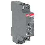 ABB Multi Function Timer Relay, Multifunction, 12 - 240 V ac 0.05 s - 100 h, Din Rail Mount, Snap-In Mount