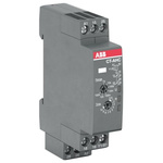 ABB Timer Relay, OFF-delay, 24 - 240 V ac 0.05 s - 100 h, Din Rail Mount, Snap-In Mount