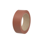 RS PRO Brown PVC Electrical Insulation Tape, 19mm x 33m