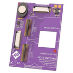 4D Systems MOTG AC2 Interface Board with 2 MOTG Slots for gen4 LCD Displays
