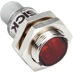 Sick Diffuse Photoelectric Sensor, Barrel Sensor, 3 mm → 250 mm Detection Range