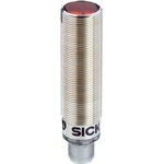 Sick Energetic Photoelectric Sensor, Barrel Sensor, 5 mm → 550 mm Detection Range