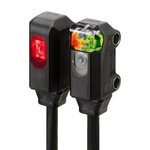 Omron Through Beam Photoelectric Sensor, Block Sensor, 1 m Detection Range