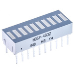 HDSP-4832 Broadcom Light Bar LED Display, Green/Red/Yellow 1900 μcd, 3500 μcd