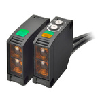 Omron Through Beam Photoelectric Sensor, Block Sensor, 40000 mm Detection Range