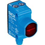 Sick Foreground Suppression Photoelectric Sensor, Barrel Sensor, 300 mm Detection Range