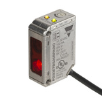 Carlo Gavazzi Diffuse Reflective Photoelectric Sensor, Rectangular Sensor, 0 → 250 mm Detection Range