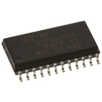 STMicroelectronics STP16CP05MTR, LED Driver, 16-Digits 16-Segments, 3.3 V, 5 V, 24-Pin SOIC