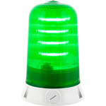 RS PRO Green LED Multiple Effect Beacon, 90 → 240 V, Base Mount, IP65