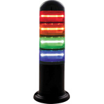 RS PRO Red/Green/Amber/Blue Signal Tower, 120 → 240 V, 4 Light Elements