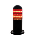 RS PRO Red/Amber Signal Tower, 120 → 240 V, 2 Light Elements
