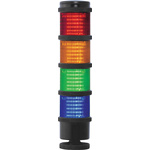 RS PRO Red/Green/Amber/Blue Signal Tower, 24 V, 4 Light Elements