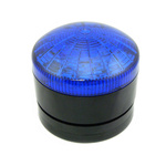RS PRO Blue LED Multiple Effect Beacon, 12 V ac/dc, 24 V ac/dc, Panel or Surface Mount, IP65