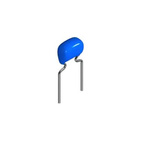TDK 100nF Multilayer Ceramic Capacitor MLCC, 50V dc V, Push In, Solder