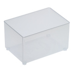 105590 | Raaco Transparent PP Compartment Box, 47mm x 55mm x 79mm