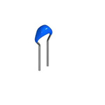 TDK 100nF Multilayer Ceramic Capacitor MLCC, 50V dc V, Push In, Solder